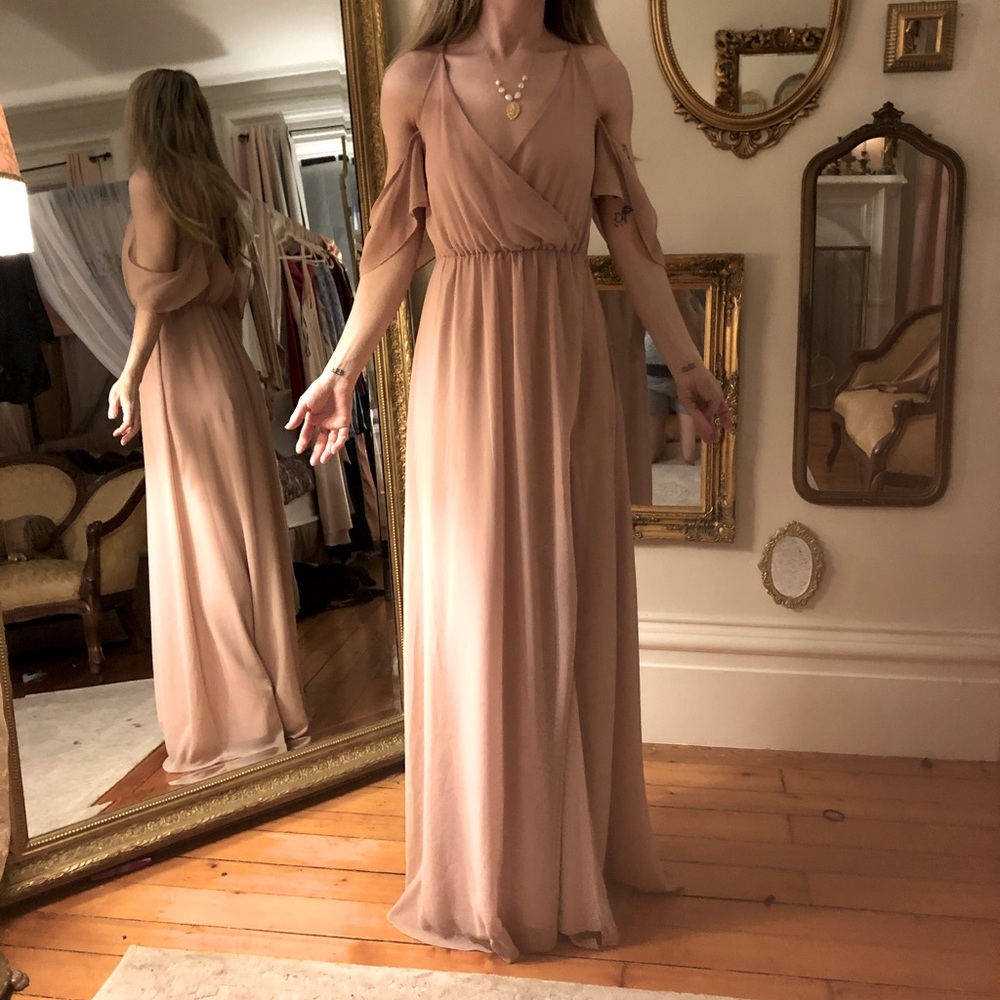 Dusty Rose Maxi Dress